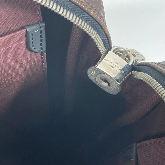 LOUIS VUITTON M52005 MonogramMacassar Porto Document Voyage PDV PM 2WAY HandBag - Picture 10 of 16